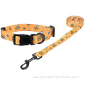 Collar Leash Set Custom Pattern Designer Dog Collars